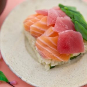みかん風味のシーフードちらし寿司のレシピ
